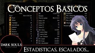 Guia Principiantes  Estadisticas Daño de Armas Humanidad  Dark Souls Remastered [upl. by Vey187]