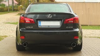 IS250 stock exhaust sound [upl. by Jackquelin287]