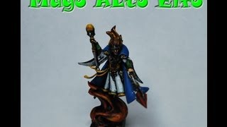 GuiaTutorial para repintar una miniatura de MagoArchimago Alto Elfo [upl. by Liebowitz561]