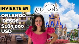 INVIERTE CERCA DE DISNEYVISIONS RESORT amp SPA [upl. by Falconer]