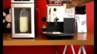 How to Make a Cappuccino amp Macchiato with the Saeco Royal Cappuccino [upl. by Mckinney116]