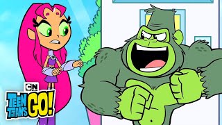 How Victor Became Cyborg  Teen Titans GO  Cartoon Network [upl. by Leahcin]