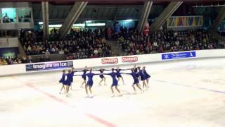 Saxony Ice Pearls Novice  Deutsche Meisterschaft 2014 [upl. by Nnayram821]