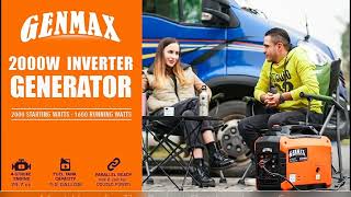 GENMAX Quiet Power Series Inverter Generator [upl. by Aihsele]