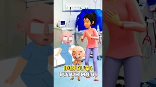 Ipin Buta Butuh Mata Upin Dan Kak Ros Cari Mata Baru [upl. by Nappie172]