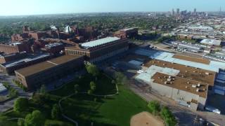 Drone over Budweiser Brewery Anheuser Busch in St Louis 4K [upl. by Codd7]