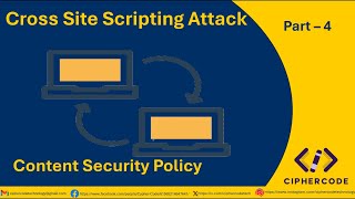 Cross Site Scripting Attack  Prevent using Content Security Policy CSP [upl. by Eppilihp337]