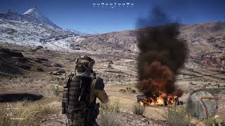 Ghost Recon Wildlands PS4 M203 grenade launcher vs ground vehicles 72322 [upl. by Ylrrad]