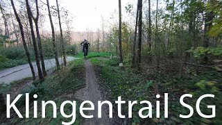 Klingentrail Solingen Flowtrail mit der HoverAir X1 Pro Mountainbike [upl. by Neehar353]