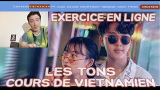 Apprendre le Vietnamien de manière interactive les tons [upl. by Ahtael]