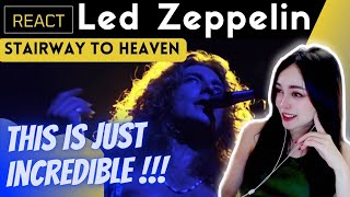 REACTING to Led Zeppelin  Stairway to Heaven Live  I was not ready for this [upl. by Sachi226]