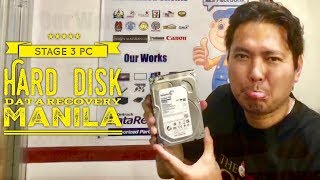 My Hard Disk Not Detected Stage 3 PC Hard Disk Data Recovery Sta Mesa Manila [upl. by Anicul]