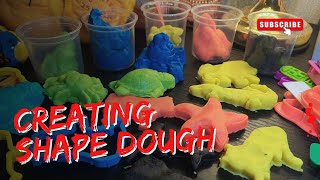 SATISFYING ANIMALS DOUGH SHAPE AND MORE dough shorts [upl. by Rebmyt]