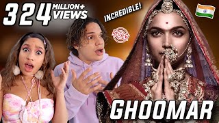 Latinos react to Padmaavat Songquot Ghoomar  Deepika Padukone  Shreya Goshal [upl. by Yrahcaz3]