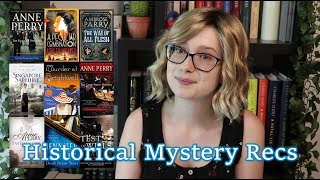 My Favorite Historical Mystery Series  Book Recommendations [upl. by Ateekan]