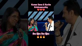 रिम झिम रिम झिम🔥🔥🔥 kumarsanu kavitakrishnamurthy nehakakkar ytshorts shortsfeed youtubeshorts [upl. by Neb427]