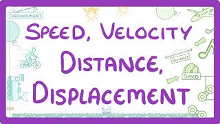 GCSE Physics  The difference between Speed and Velocity amp Distance and Displacement 51 [upl. by Neelrac]