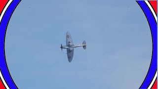 Watch The Incredible 2024 BBMF Spitfire Practice Display In Action [upl. by Noek]