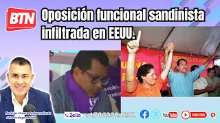 Oposición funcional sandinista infiltrada en EEUU [upl. by Rimma182]