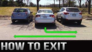 How to Exit a Parking Spot  90 Degrees and Parallel [upl. by Laure127]