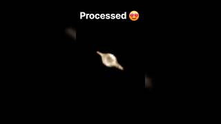 Capturing the Saturn from my telescope 🔭 stargazerofficial saturn astrophotography telescope [upl. by Tnemelc445]