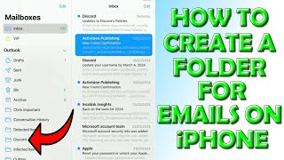 How To Create an Email Folder on iPhone or iPad [upl. by Oneill]