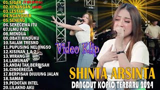 SHINTA ARSINTA FULL ALBUM TERBARU 2024  DANGDUT KOPLO TERBARU 2024  SIGAR KENANGAN SENENG [upl. by Rosemonde192]