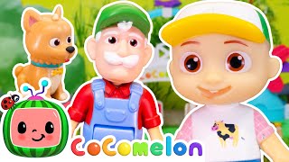 CoComelon Farm Toys Play  CoComelon Toy Play  Nursery Rhymes amp Kids Songs [upl. by Arleyne]