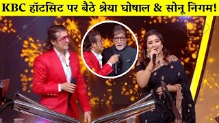 KBC 16 Sonu Nigam and Shreya Ghoshal on KBC hotseatKaun Banega crorepati 16 new Promo [upl. by Rosenstein]