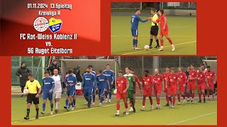 Kreisliga A FC RotWeiss Koblenz II vs SG Augst Eitelborn [upl. by Sue]