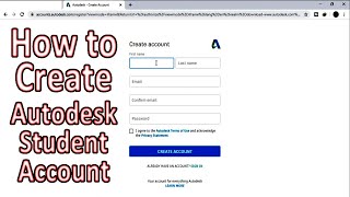 Autodesk student account  Autodesk student account activation 2020 [upl. by Etnasa848]