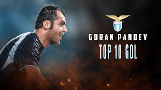 GORAN PANDEV  Top 10 gol Lazio [upl. by Dowling361]