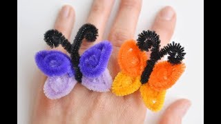 3 Easy Flowers using Pipe Cleaners  Pipe Cleaner Craft [upl. by Ames]