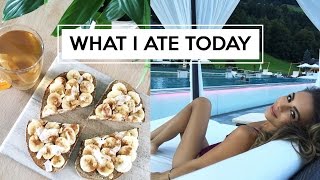 WHAT I ATE TODAY Healthy amp Easy Food Ideas  Annie Jaffrey [upl. by Grindle890]