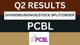 PCBL Q2 Results 2025  pcbl Results Today  pcbl Share Latest News [upl. by Esnofla]