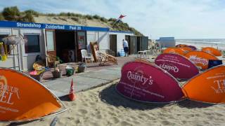 Texel rondje over het eiland en langs het strand [upl. by Dahsraf]