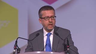 ESOF 2018  Carlos Moedas  Horizon Europe  The future European RampI framework beyond H2020 [upl. by Ok454]