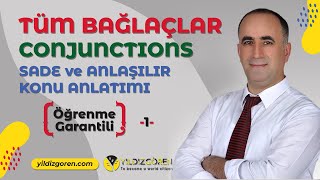 İNGİLİZCE BAĞLAÇLAR 1 TEK DERSTE ÖĞRENME GARANTİLİ  BU KONUDA İZLEĞECEĞİN SON VİDEO DERS BU OLSUN [upl. by Ninnetta795]