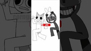 You are my rabbit 🐇🐰 Clurk x Wenda incredibox sprunki animation art shorts [upl. by Ramsey846]