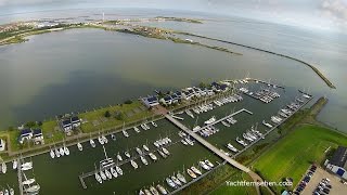 Den Oever Marina en sluis  by Yachtfernsehencom [upl. by Annahpos648]