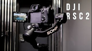 DJI RONIN RSC 2  Setup Unboxing Balancing [upl. by Queston]