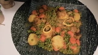 TAJINE AU PETIT POIS ET CAROTTES 🥕🍲 [upl. by Nocaed]