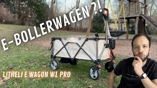 Elektro Bollerwagen mit Motor  Litheli E Wagon Review [upl. by Cortney]