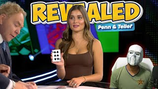 Penn amp Teller quotRANDOMquot card trick Secret Revealed  ACE [upl. by Argent]