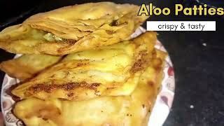 Aloo Patties recipe in kadhai No Oven  crispy amp flaky [upl. by Devina]