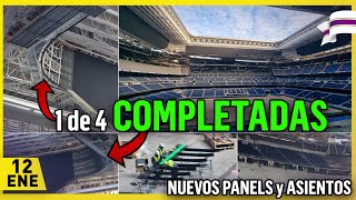 🚨 ÚLTIMAS NOVEDADES ⚠️OBRAS del SANTIAGO BERNABÉU 12 Enero 2024 [upl. by Nivlak595]