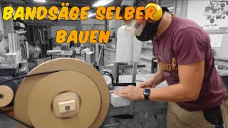 Bandsäge selber bauen 5  Drechseln und Gummis [upl. by Nnylahs]