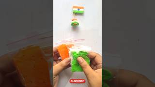 Indian flag clay mixing😱🔥🇮🇳 indianarmy indianflag colormixing shorts trending [upl. by Adnohsirk]