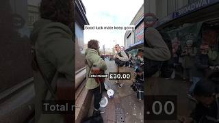 Station 100 Tooting Broadway busking busker london donation [upl. by Standing979]