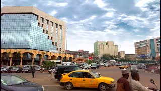 Yaoundé City Center Walk during the day [upl. by Arlene]